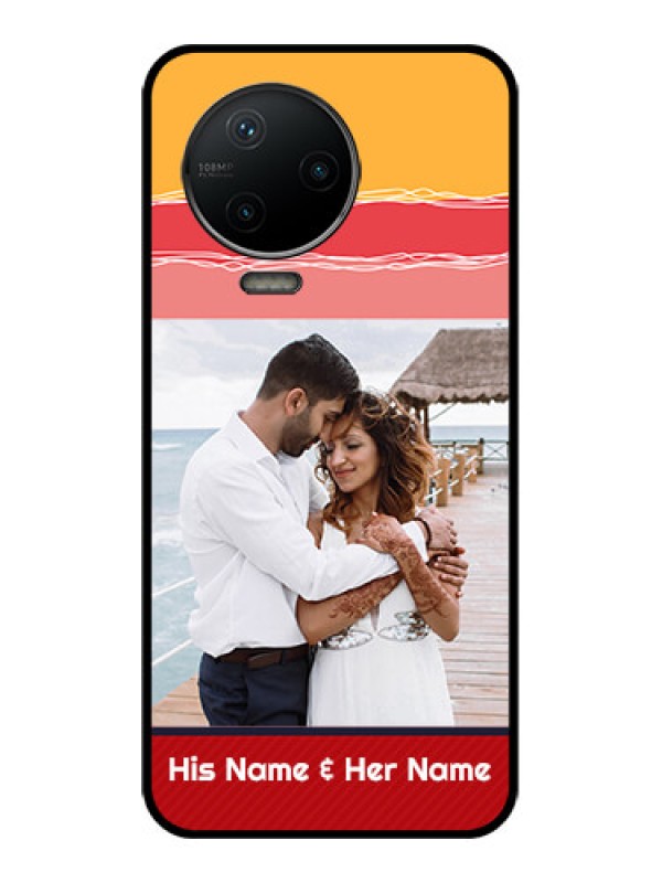 Custom Infinix Note 12 Pro Custom Metal Phone CaseColorful Case Design