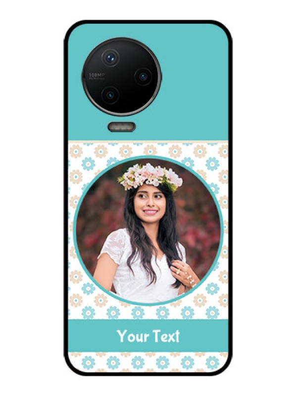 Custom Infinix Note 12 Pro Custom Metal Phone CaseBeautiful Flowers Design