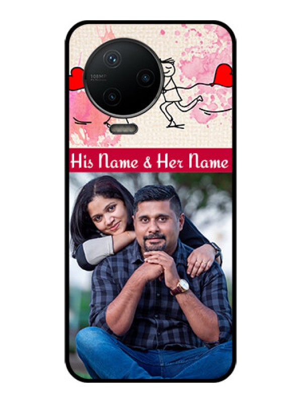 Custom Infinix Note 12 Pro Custom Metal Phone CaseYou And Me Case Design