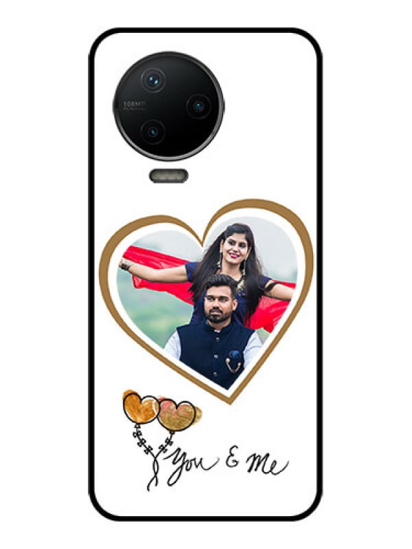 Custom Infinix Note 12 Pro Custom Metal Phone CaseYou and Me Design