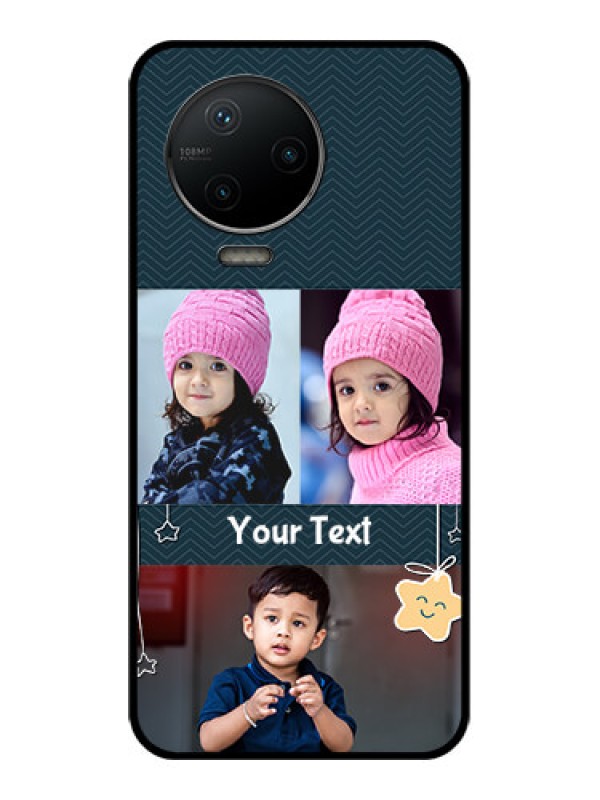 Custom Infinix Note 12 Pro Custom Metal Phone CaseHanging Stars Design