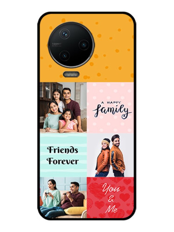 Custom Infinix Note 12 Pro Custom Metal Phone CaseImages With Quotes Design