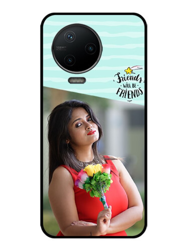 Custom Infinix Note 12 Pro Custom Metal Phone CaseFriends Picture Icon Design