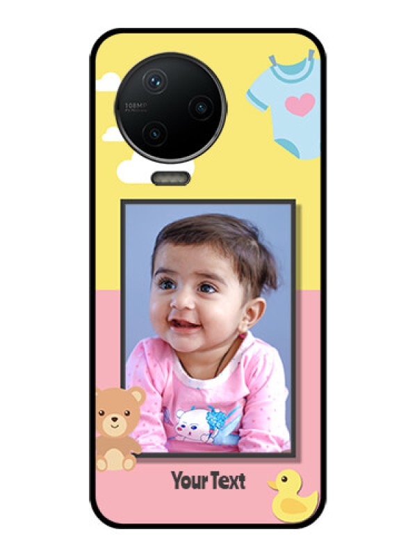 Custom Infinix Note 12 Pro Custom Metal Phone CaseKids 2 Color Design