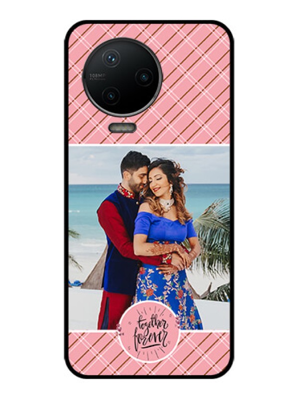 Custom Infinix Note 12 Pro Custom Metal Phone CaseTogether Forever Design