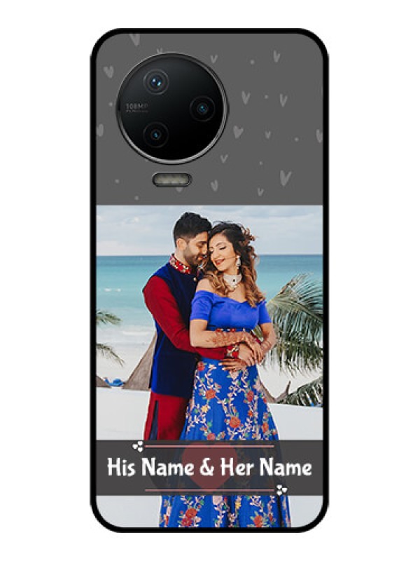 Custom Infinix Note 12 Pro Custom Metal Phone CaseBuy Love Design With Photo Online