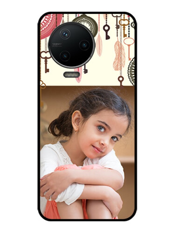 Custom Infinix Note 12 Pro Custom Metal Phone CaseBoho Style Design