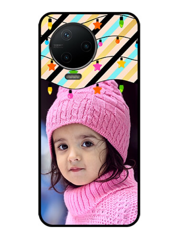 Custom Infinix Note 12 Pro Custom Metal Phone CaseLights Hanging Design