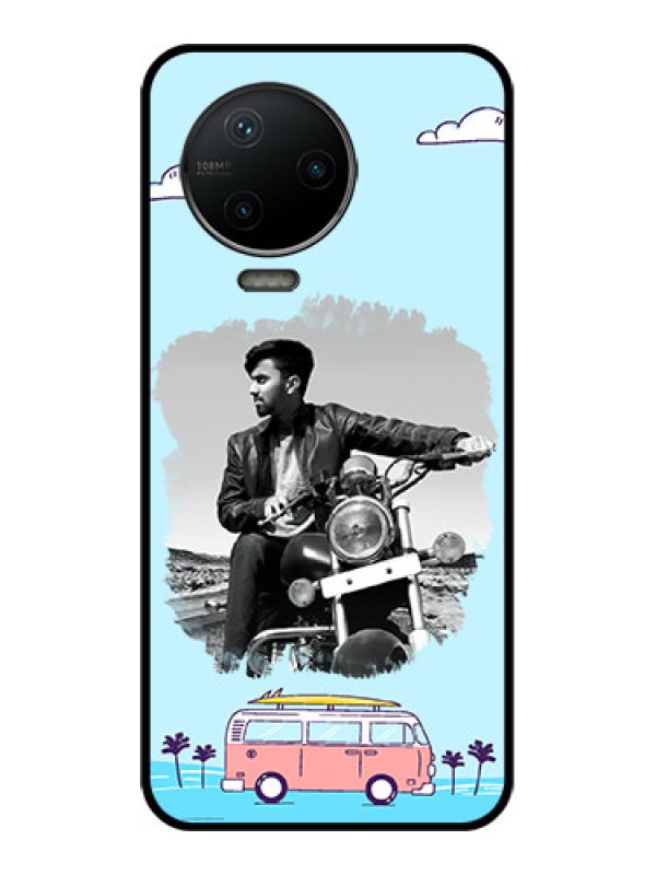 Custom Infinix Note 12 Pro Custom Metal Phone CaseTravel and Adventure Design