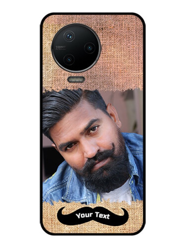 Custom Infinix Note 12 Pro Custom Metal Phone CaseWith Texture Design