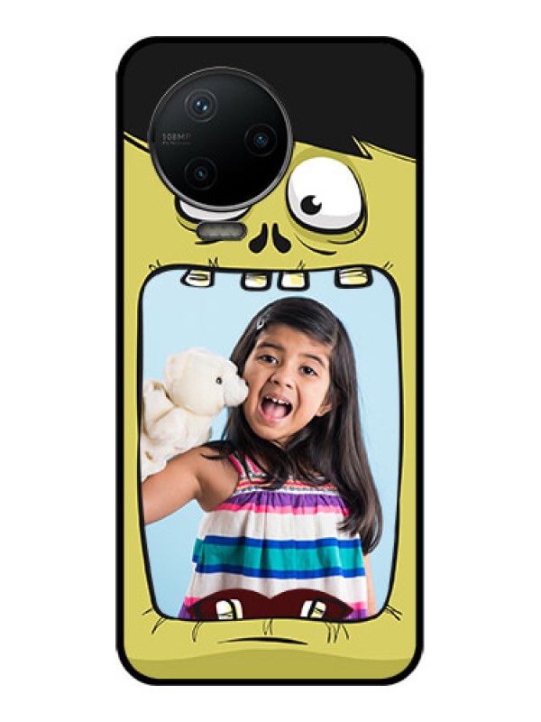 Custom Infinix Note 12 Pro Custom Metal Phone CaseCartoon Monster Back Case Design