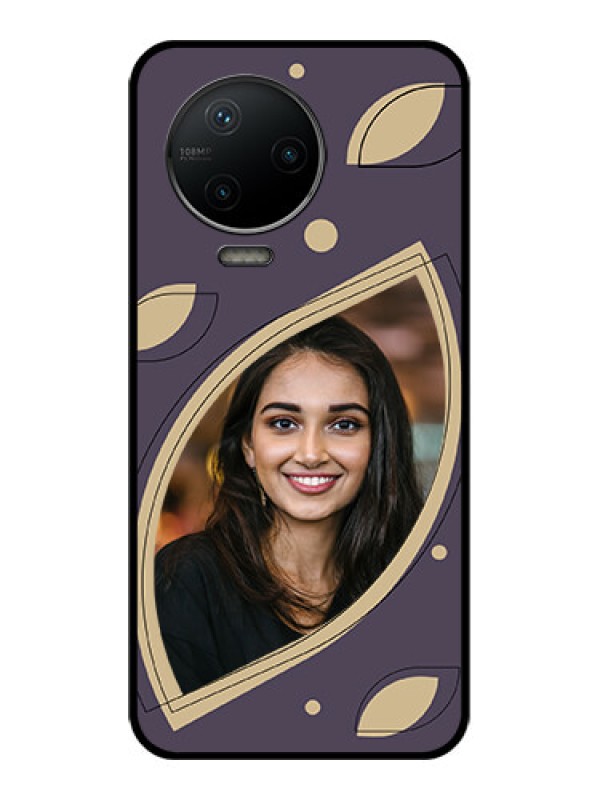 Custom Infinix Note 12 Pro Custom Metal Phone CaseFalling Leaf Design