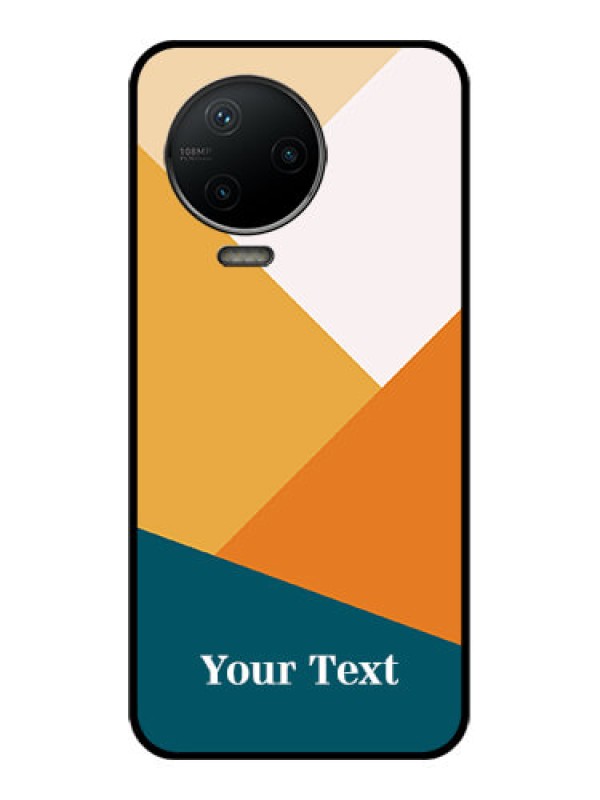 Custom Infinix Note 12 Pro Custom Metal Phone CaseStacked Multi - Colour Design