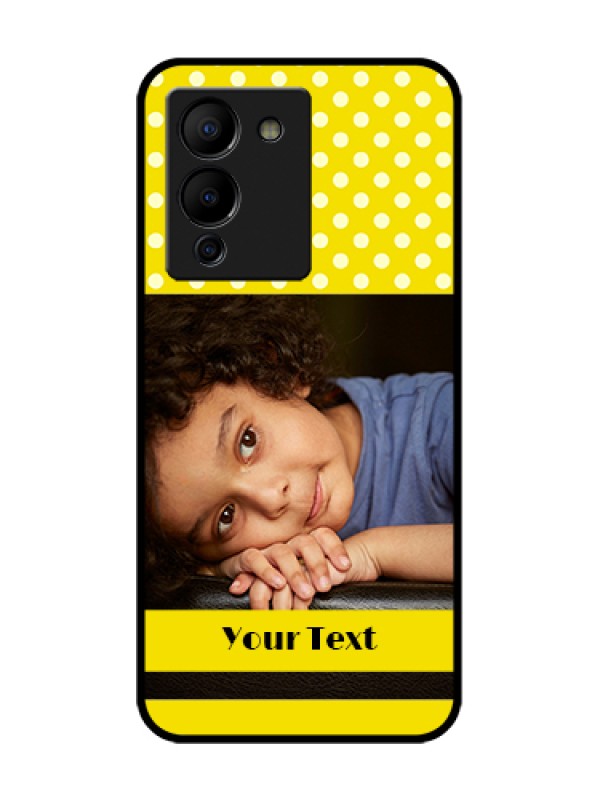 Custom Infinix Note 12 Turbo Custom Metal Phone Case - Bright Yellow Case Design