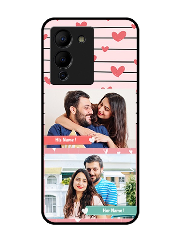Custom Infinix Note 12 Turbo Custom Metal Phone Case - Photo With Heart Design