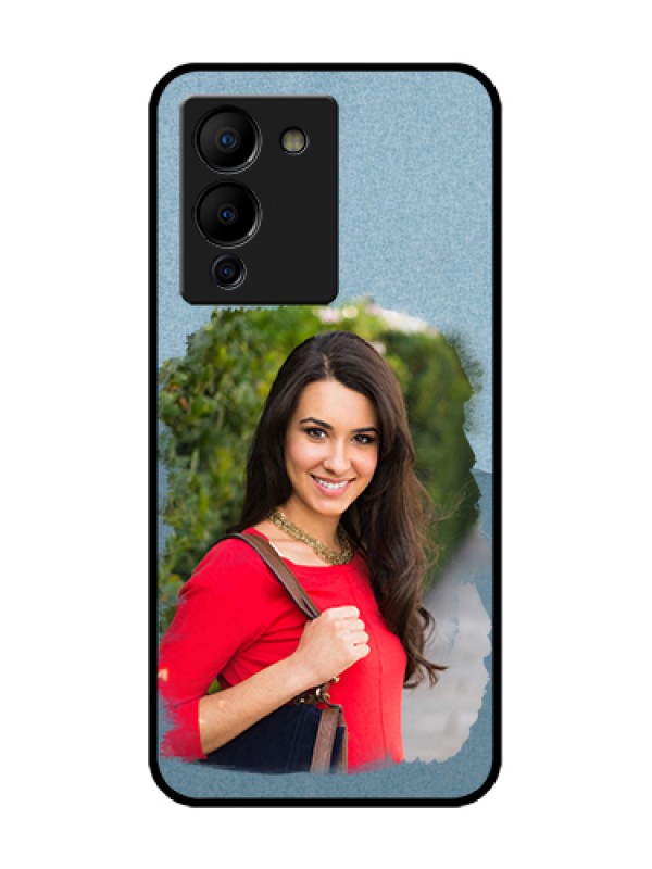 Custom Infinix Note 12 Turbo Custom Metal Phone Case - Grunge Line Art Design