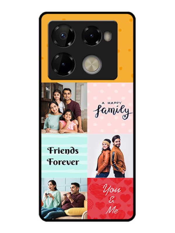 Custom Infinix Note 40 Pro 5G Custom Metal Phone CaseImages With Quotes Design