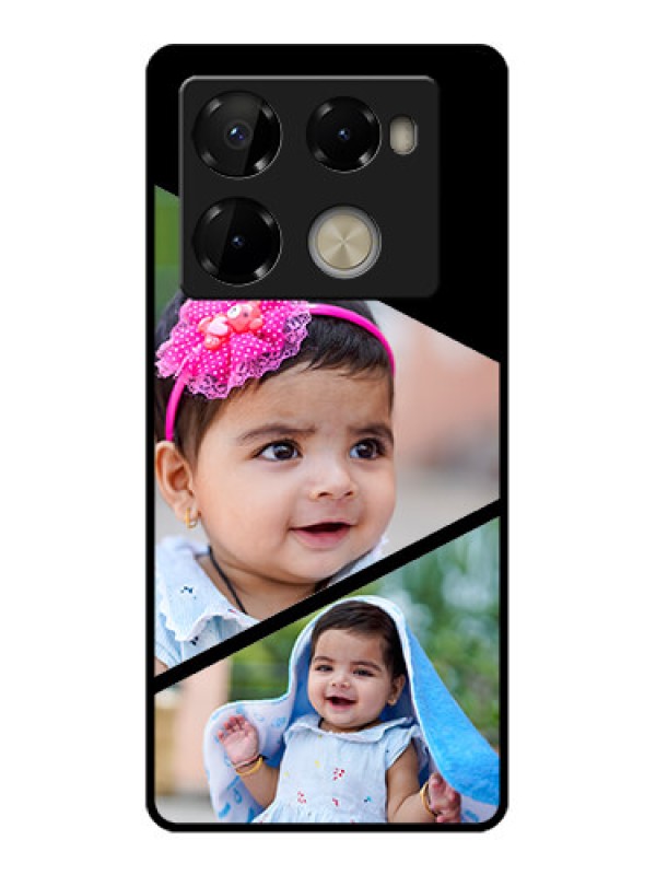 Custom Infinix Note 40 Pro 5G Custom Metal Phone CaseSemi Cut Design