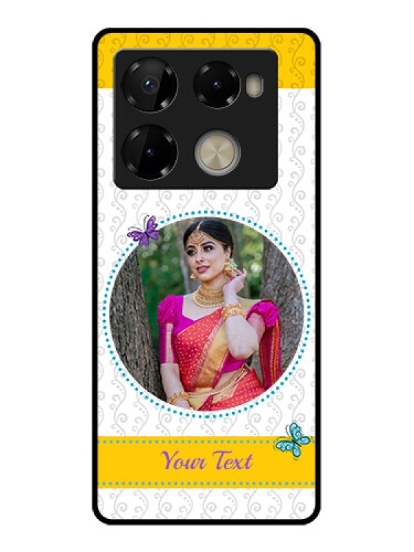 Custom Infinix Note 40 Pro Plus 5G Custom Metal Phone Case - Girls Premium Case Design