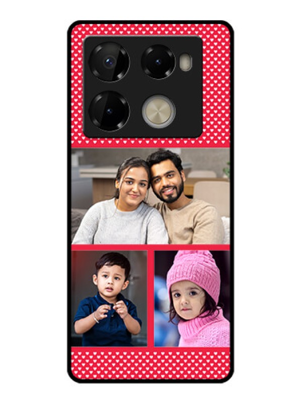 Custom Infinix Note 40 Pro Plus 5G Custom Metal Phone Case - Bulk Photo Upload Design