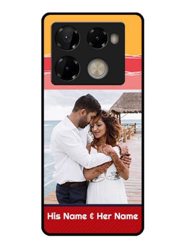 Custom Infinix Note 40 Pro Plus 5G Custom Metal Phone Case - Colorful Case Design