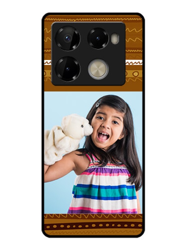 Custom Infinix Note 40 Pro Plus 5G Custom Metal Phone Case - Friends Picture Upload Design