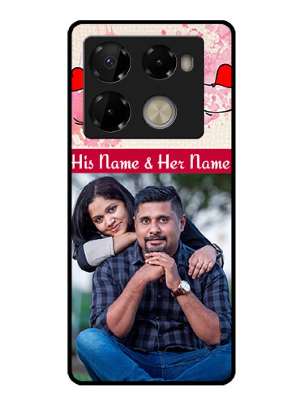 Custom Infinix Note 40 Pro Plus 5G Custom Metal Phone Case - You And Me Case Design