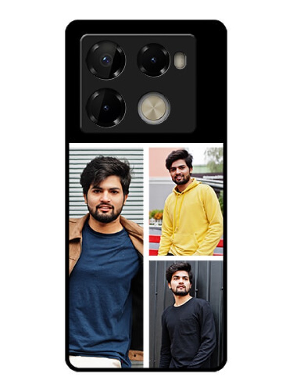 Custom Infinix Note 40 Pro Plus 5G Custom Metal Phone Case - Upload Multiple Picture Design