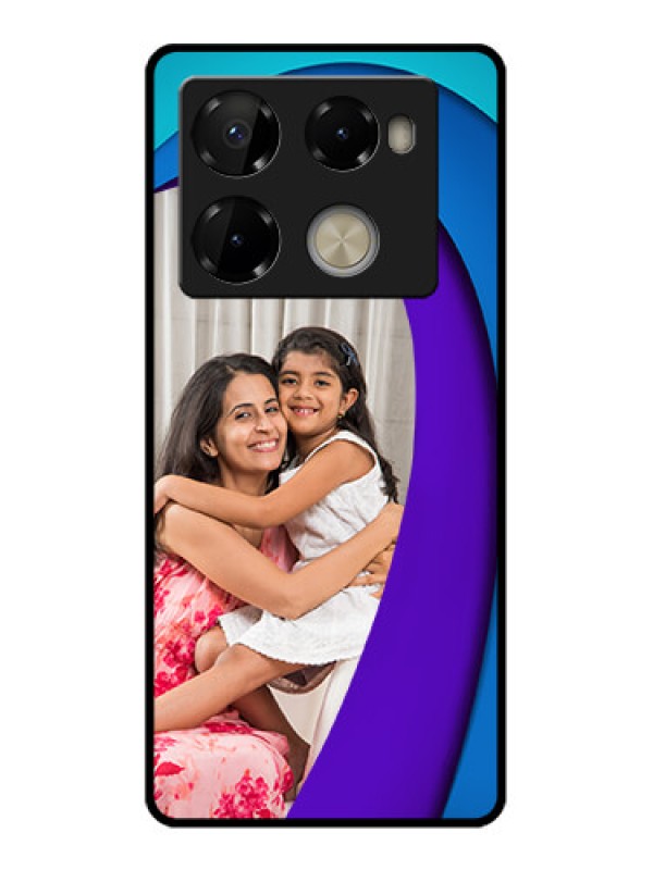 Custom Infinix Note 40 Pro Plus 5G Custom Metal Phone Case - Simple Pattern Design