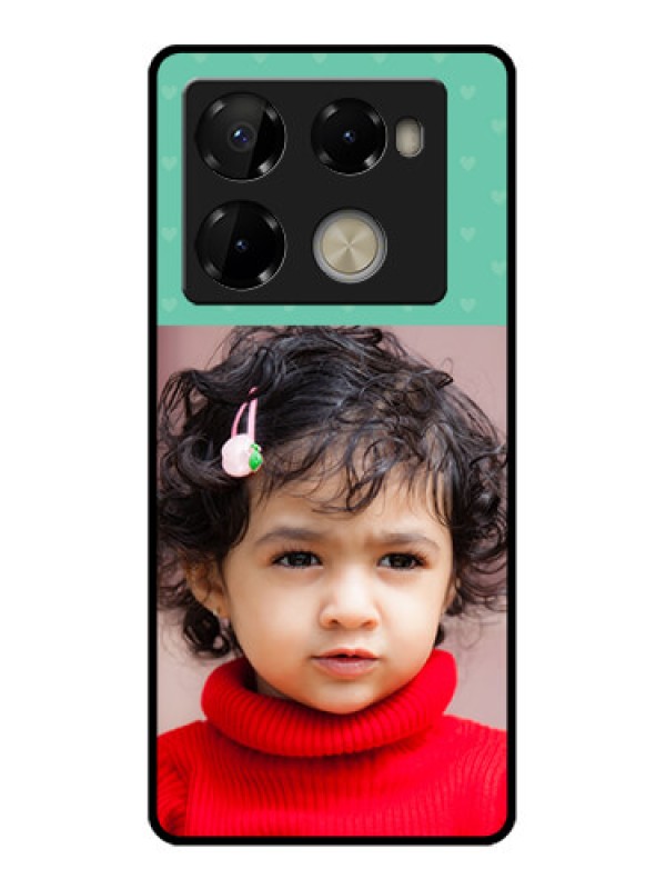 Custom Infinix Note 40 Pro Plus 5G Custom Metal Phone Case - Lovers Picture Design