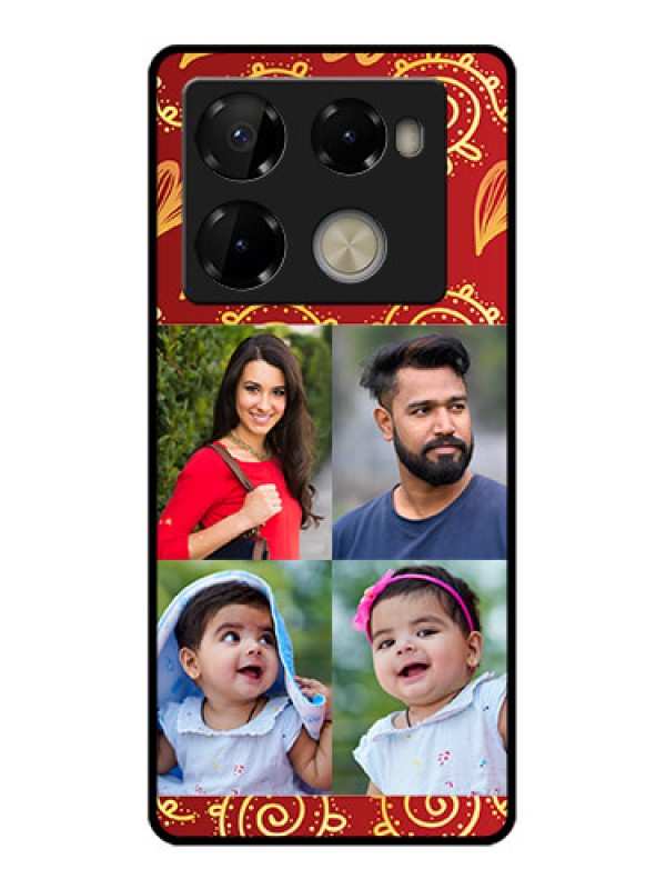 Custom Infinix Note 40 Pro Plus 5G Custom Metal Phone Case - 4 Image Traditional Design