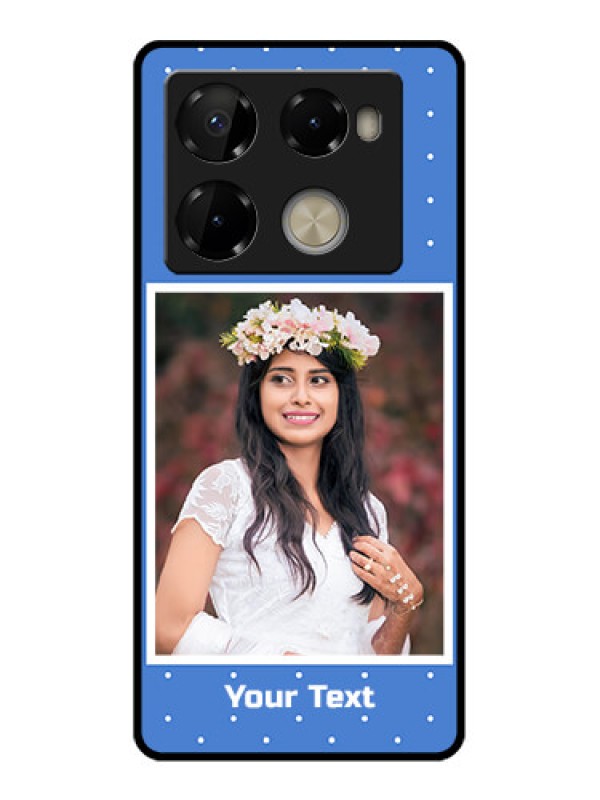 Custom Infinix Note 40 Pro Plus 5G Custom Metal Phone Case - Polka Dots Design