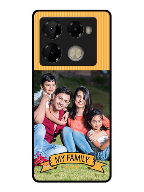 Custom Infinix Note 40 Pro Plus 5G Custom Metal Phone Case - My Family Design