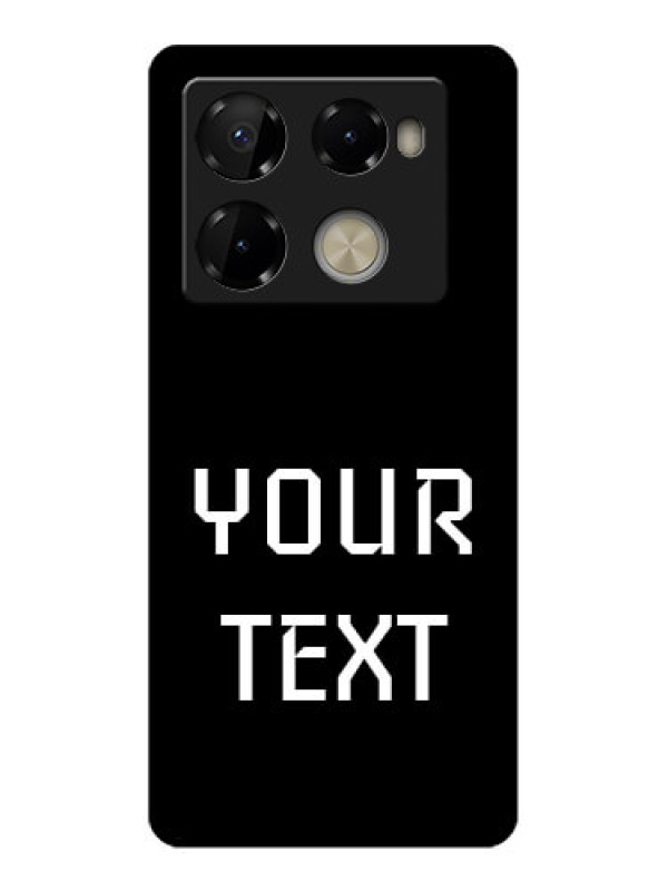 Custom Infinix Note 40 Pro Plus 5G Custom Metal Phone Case - Your Name Design