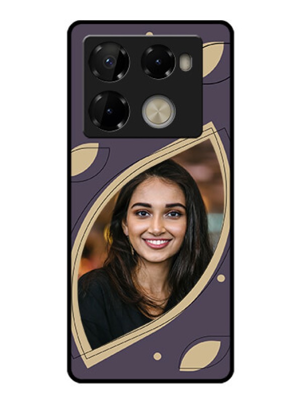 Custom Infinix Note 40 Pro Plus 5G Custom Metal Phone Case - Falling Leaf Design