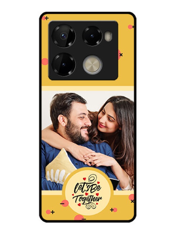 Custom Infinix Note 40 Pro Plus 5G Custom Metal Phone Case - Lets Be Together Design