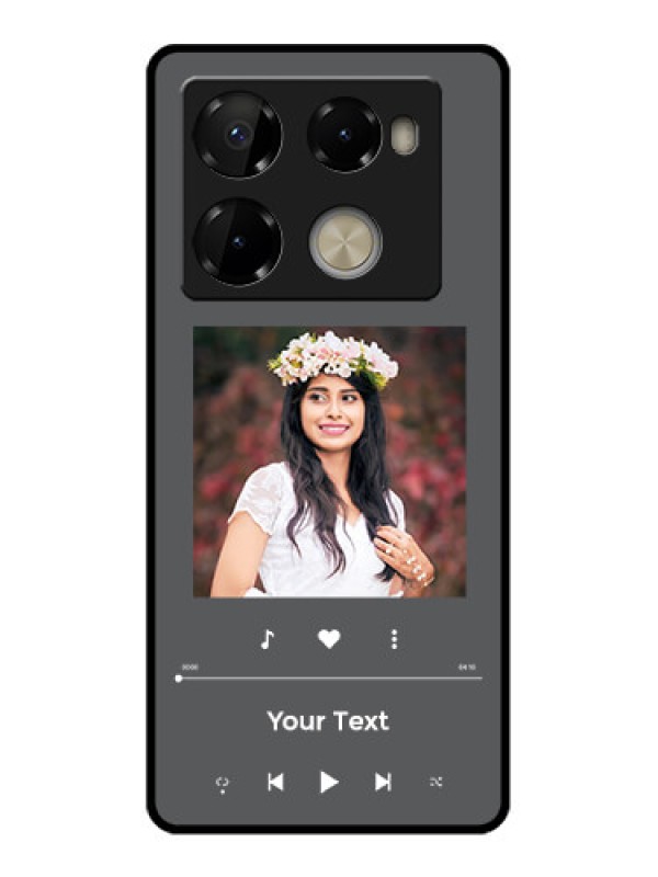 Custom Infinix Note 40 Pro Plus 5G Custom Metal Phone Case - Play The Music Design