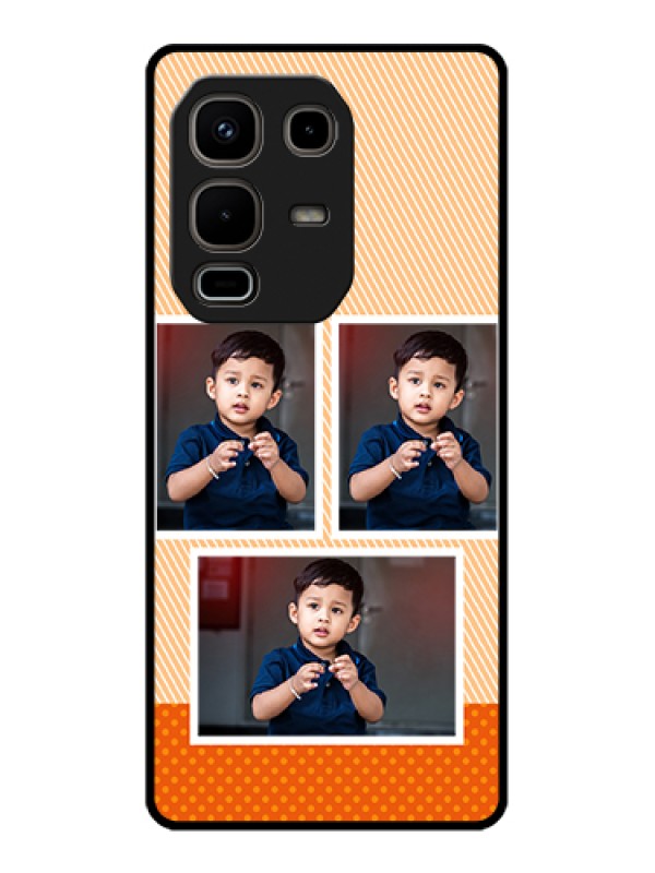 Custom Infinix Note 50s 5G Custom Metal Phone Case - Bulk Photos Upload Design