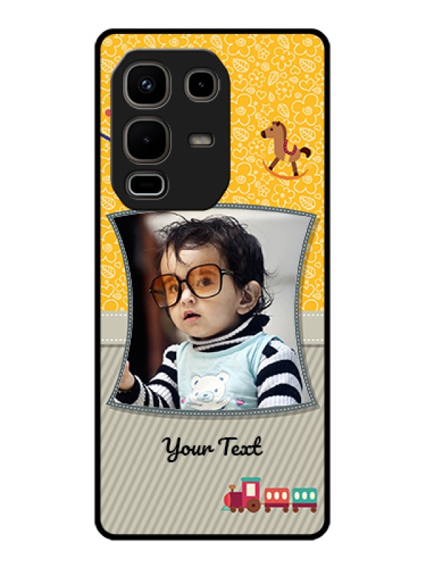 Custom Infinix Note 50s 5G Custom Metal Phone Case - Baby Picture Upload Design