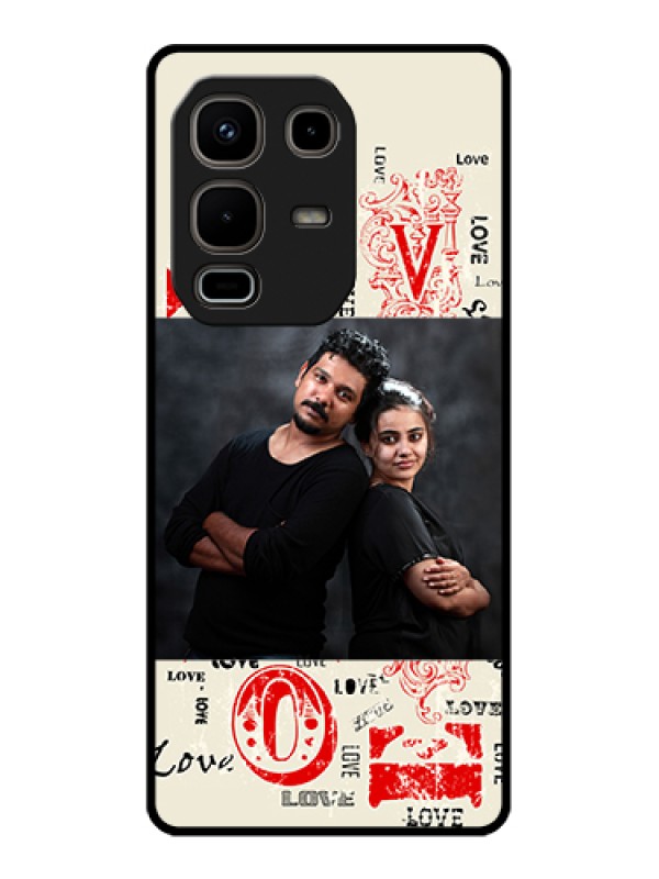 Custom Infinix Note 50s 5G Custom Metal Phone Case - Trendy Love Design Case