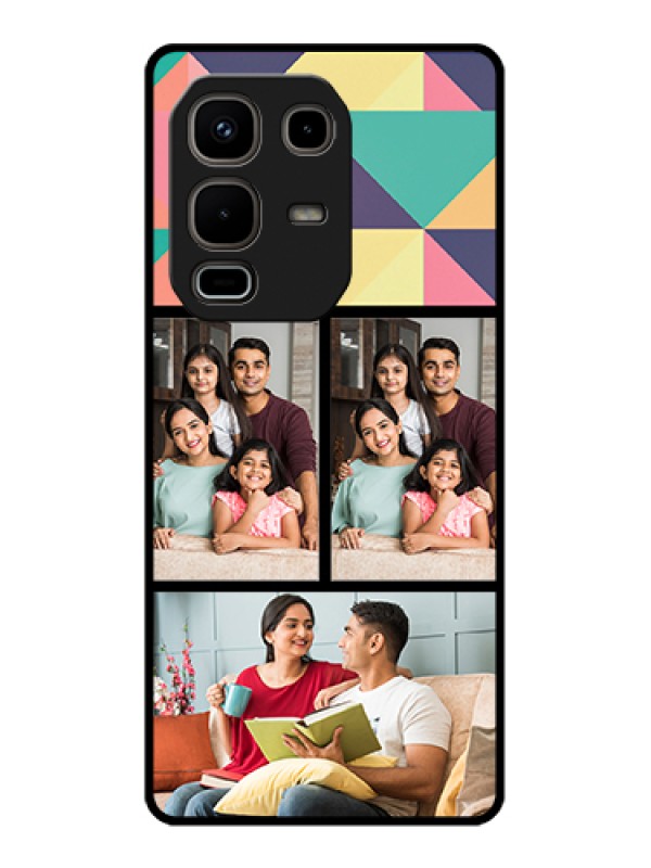 Custom Infinix Note 50s 5G Custom Metal Phone Case - Bulk Pic Upload Design