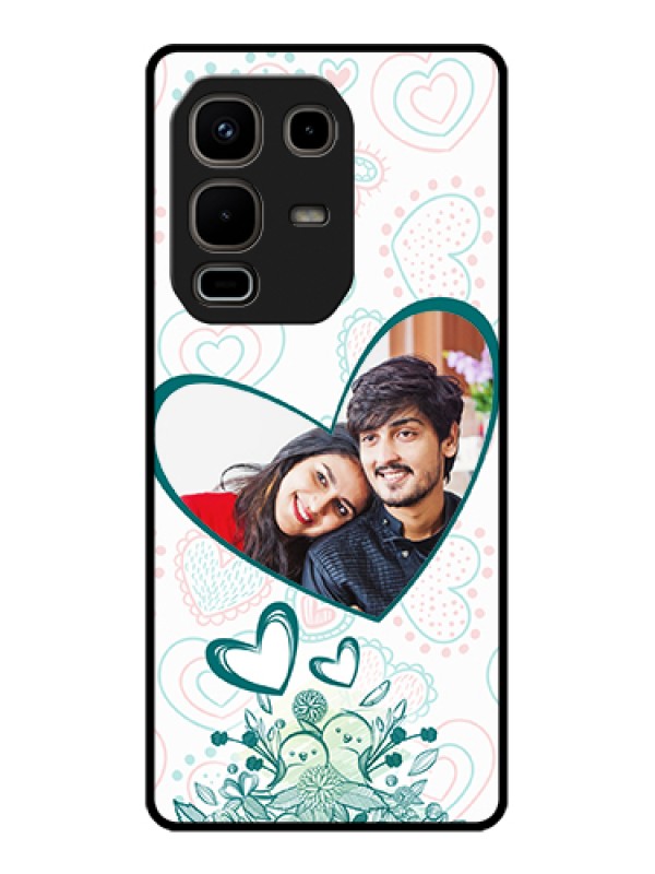Custom Infinix Note 50s 5G Custom Metal Phone Case - Premium Couple Design