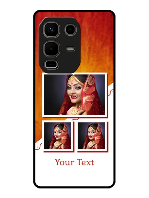 Custom Infinix Note 50s 5G Custom Metal Phone Case - Wedding Memories Design