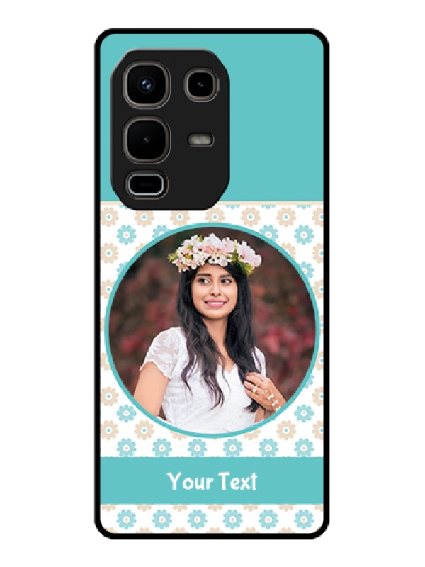 Custom Infinix Note 50s 5G Custom Metal Phone Case - Beautiful Flowers Design