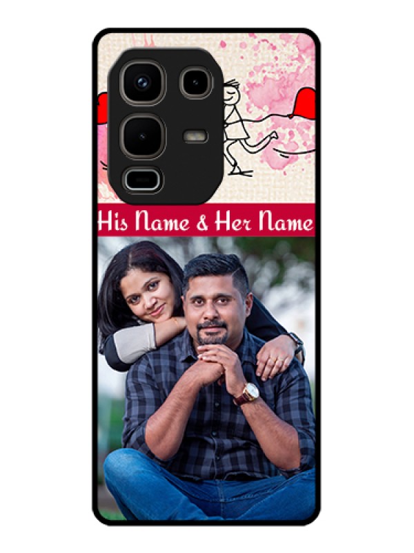 Custom Infinix Note 50s 5G Custom Metal Phone Case - You And Me Case Design