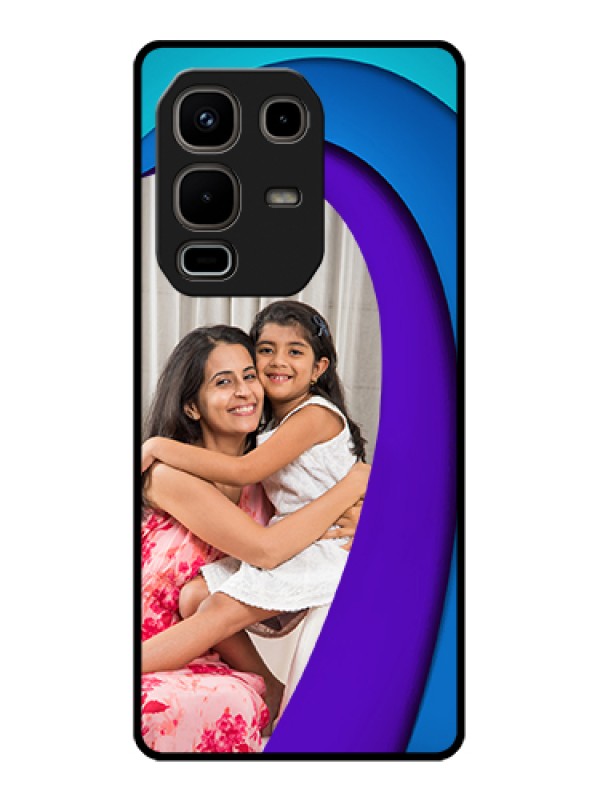 Custom Infinix Note 50s 5G Custom Metal Phone Case - Simple Pattern Design