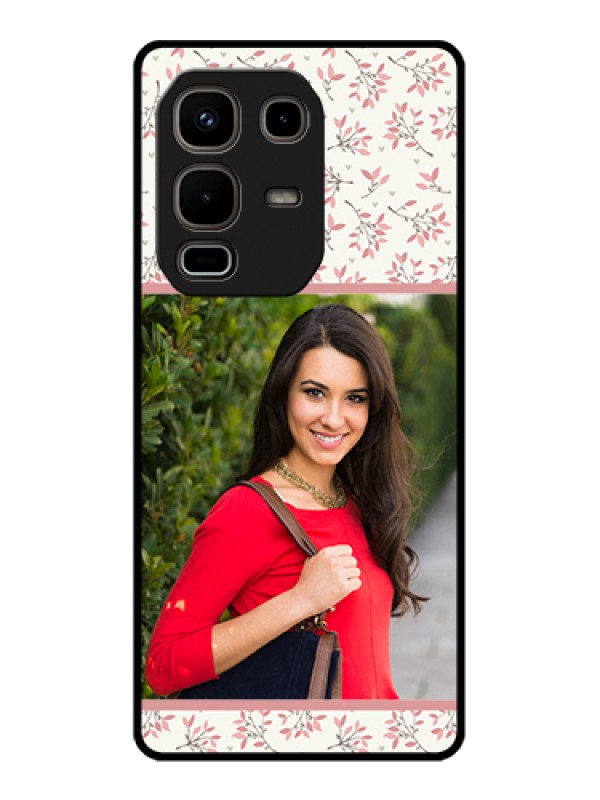 Custom Infinix Note 50s 5G Custom Metal Phone Case - Stunning Floral Design