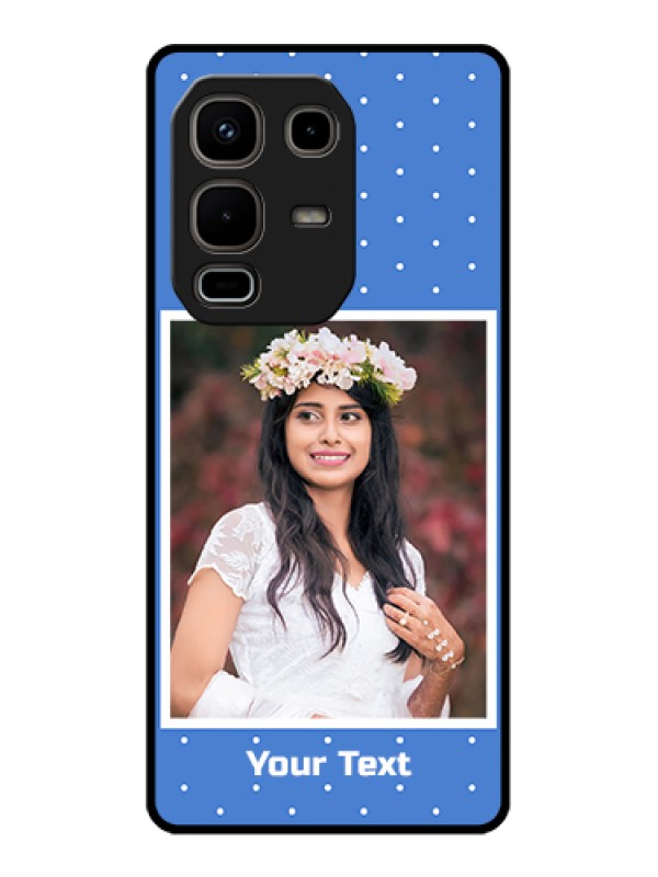 Custom Infinix Note 50s 5G Custom Metal Phone Case - Polka Dots Design