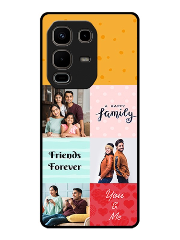 Custom Infinix Note 50s 5G Custom Metal Phone Case - Images With Quotes Design