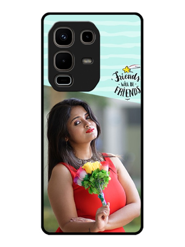 Custom Infinix Note 50s 5G Custom Metal Phone Case - Friends Picture Icon Design